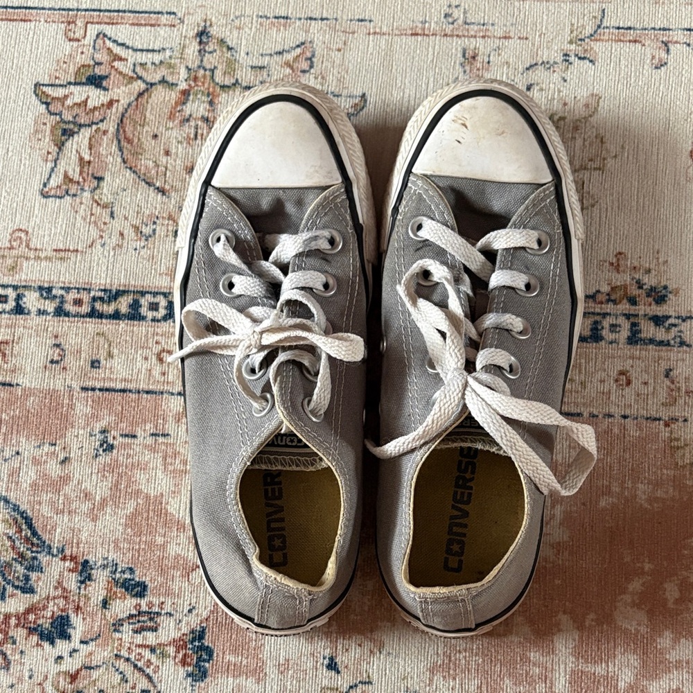 Converse Womens’ Classic Gray Sneakers